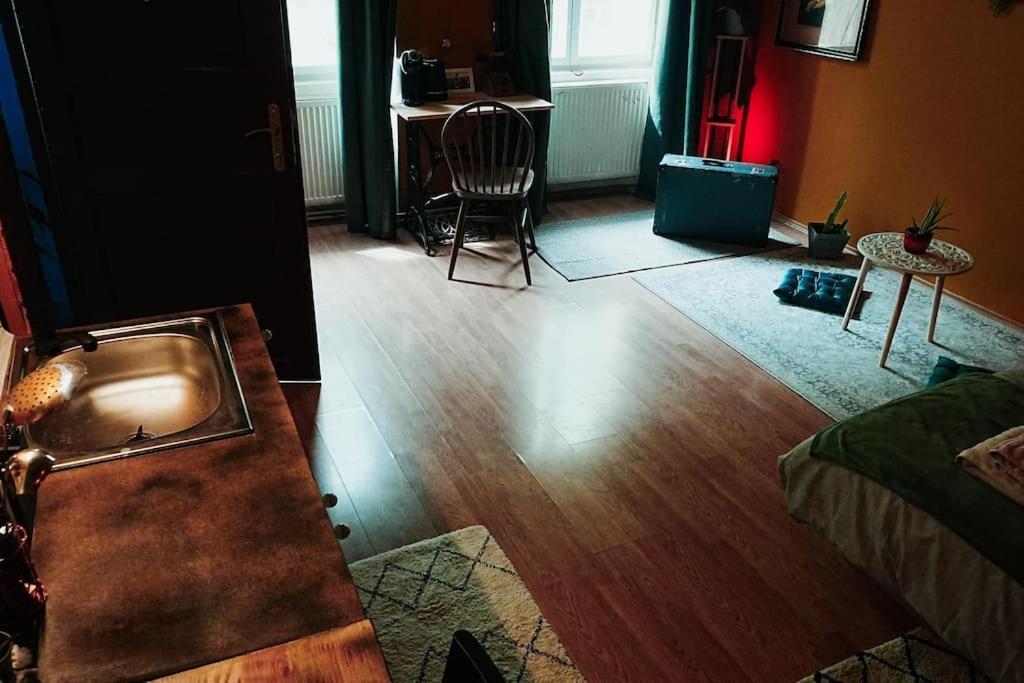 Sahara Studio With Shared Bathroom In City Centre Bratislava Exteriör bild